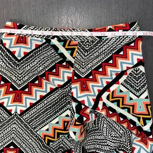 Stoosh Boho Palazzo Wide Leg Pants / Woman’s Small / Multicolored - Picture 8 of 13